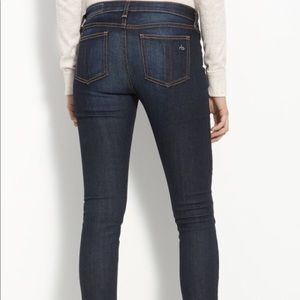 Rag and Bone skinny jeans. Dark blue size 26